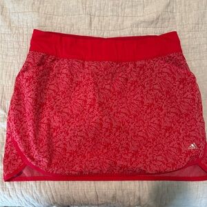 Adidas Women's Red Golf/Tennis Skort